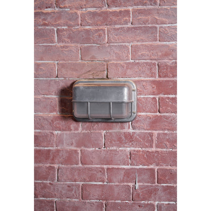 Buitenwandlamp Nautisch Industrieel met Aluminium Behuizing en Opaal Glasdiffuser