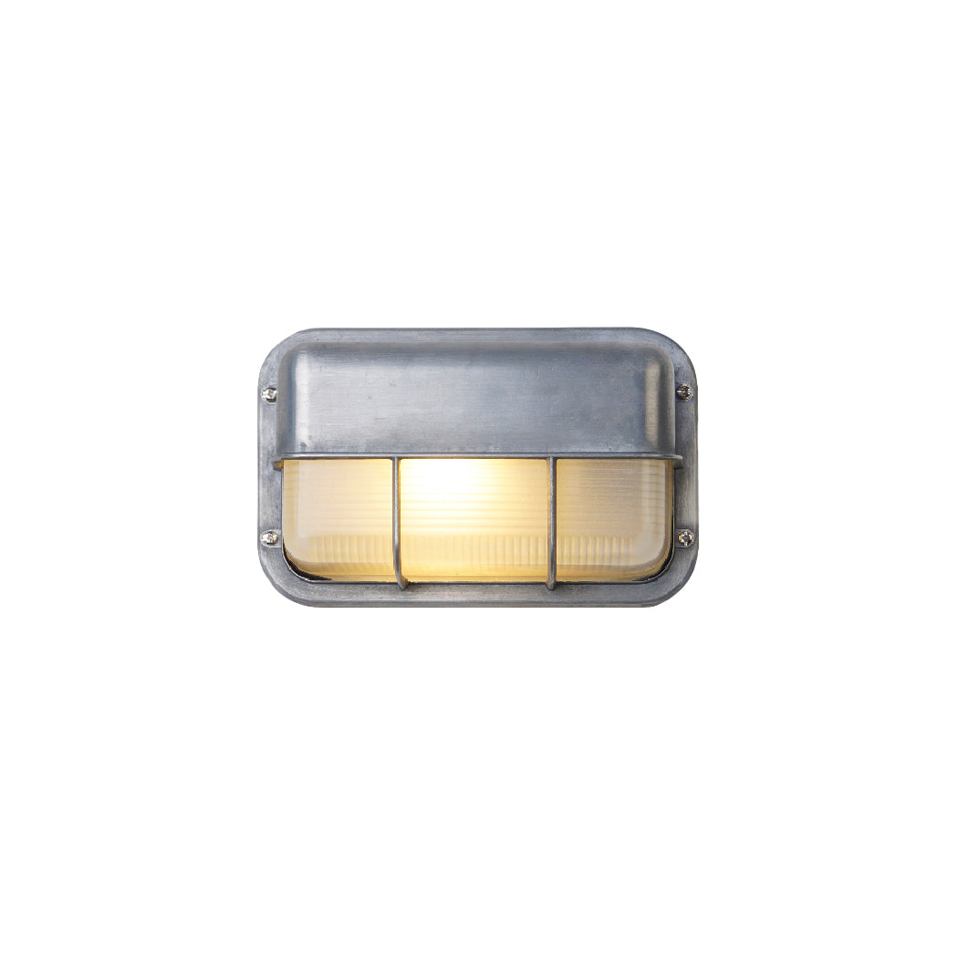 Buitenwandlamp Nautisch Industrieel met Aluminium Behuizing en Opaal Glasdiffuser