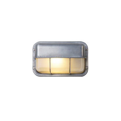 Buitenwandlamp Nautisch Industrieel met Aluminium Behuizing en Opaal Glasdiffuser