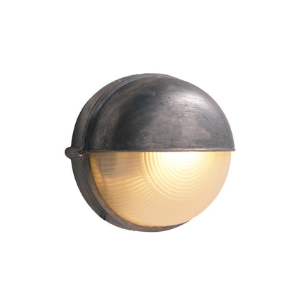 Buitenwandlamp Nautisch Industrieel met Aluminium Behuizing en Opaal Glasdiffuser