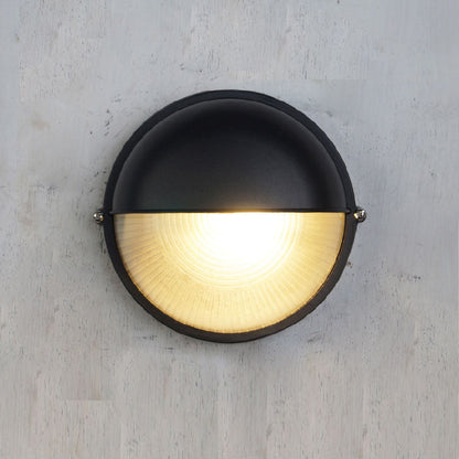 Buitenwandlamp Nautisch Industrieel met Aluminium Behuizing en Opaal Glasdiffuser