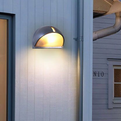 Buitenwandlamp Nautisch Industrieel met Aluminium Behuizing en Opaal Glasdiffuser