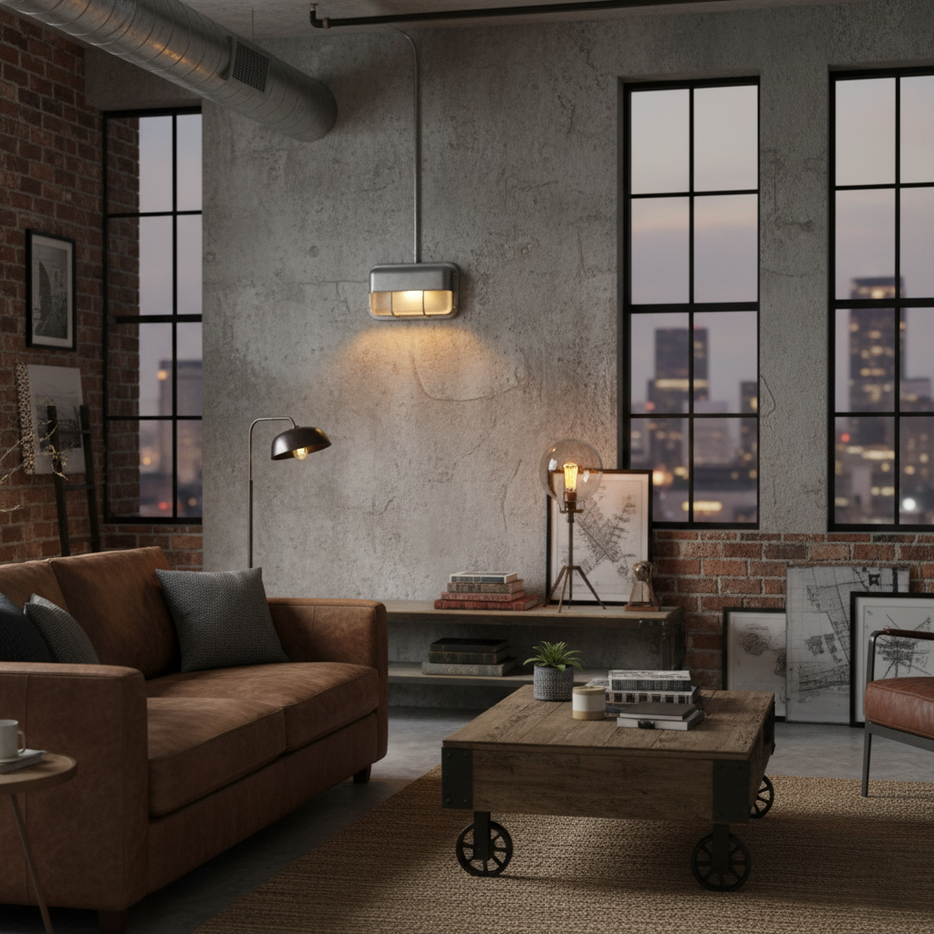 Buitenwandlamp Nautisch Industrieel met Aluminium Behuizing en Opaal Glasdiffuser