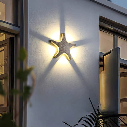 Buitenwandlamp Zeester Modern met Geïntegreerde LED en IP65