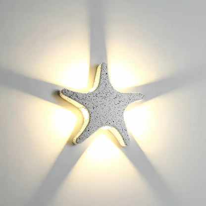 Buitenwandlamp Zeester Modern met Geïntegreerde LED en IP65