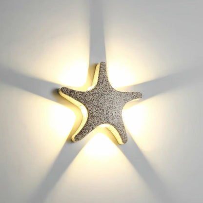 Buitenwandlamp Zeester Modern met Geïntegreerde LED en IP65