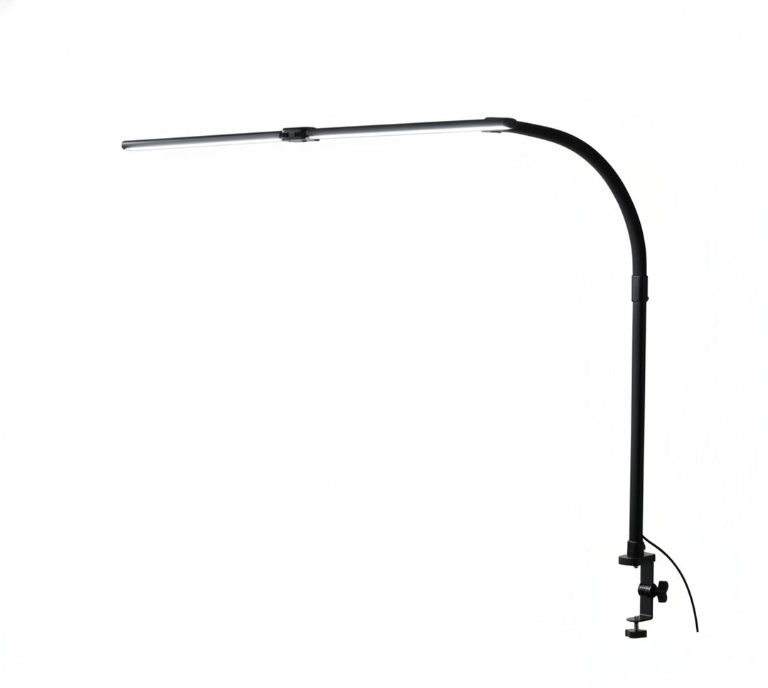 Bureaulamp Minimalistisch LED met Flexibele Arm en Tafelklem Dimbaar