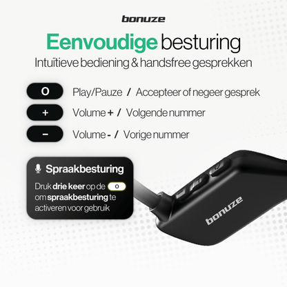 Bone Conduction Headphone: Bonuze Essential Bonuze