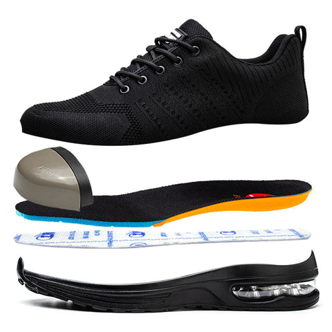 Dames Werkschoenen met Stalen Neus en Antislipzool