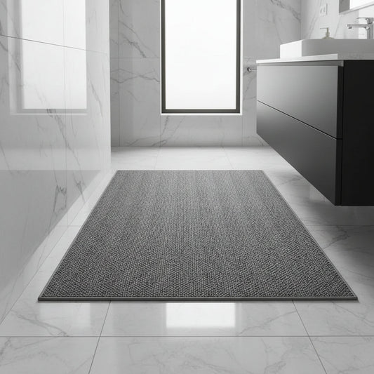 Deurmat Antislip Absorberend met Gevlochten Structuur voor Hal en Badkamer