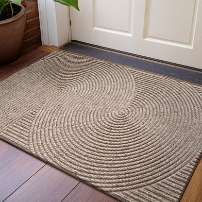 Deurmat Antislip met 3D Groefpatroon voor Binnen en Buiten