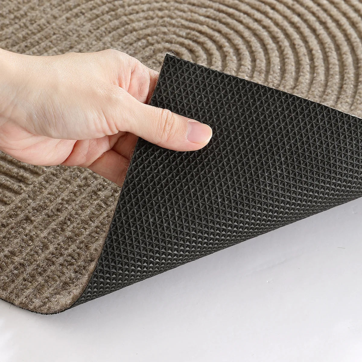 Deurmat Antislip met 3D Groefpatroon voor Binnen en Buiten