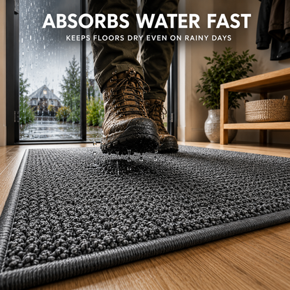 Deurmat Antislip met Snelle Waterabsorptie voor Binnen en Buiten