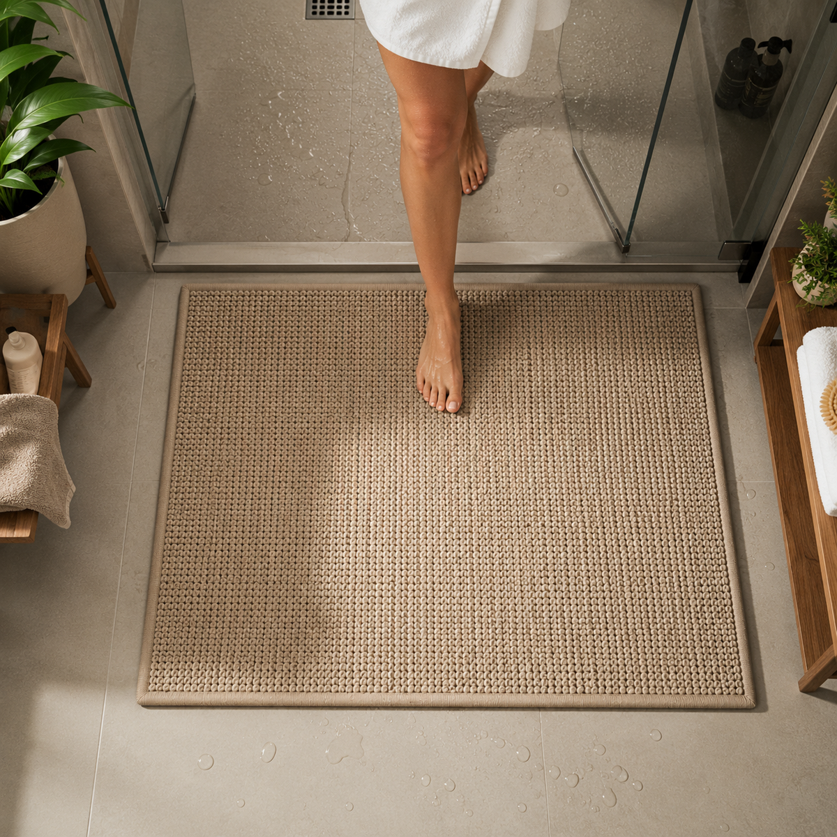 Deurmat Antislip met Snelle Waterabsorptie voor Binnen en Buiten