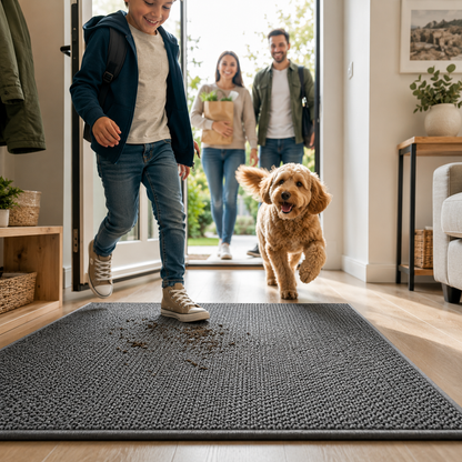 Deurmat Antislip met Snelle Waterabsorptie voor Binnen en Buiten