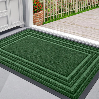 Deurmat Antislip voor Binnen en Buiten met Lage Instaphoogte en Rand Design