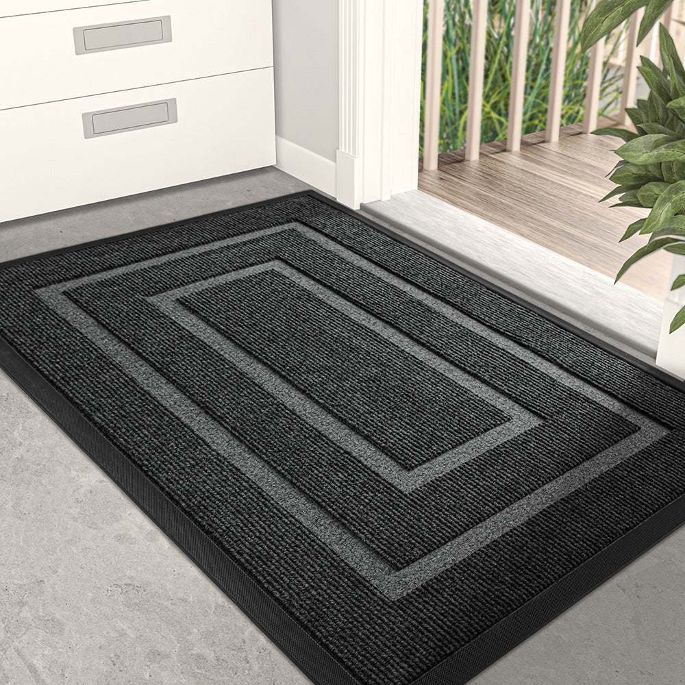 Deurmat Antislip voor Binnen en Buiten met Lage Instaphoogte en Rand Design