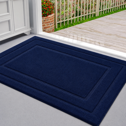 Deurmat Antislip voor Binnen en Buiten met Lage Instaphoogte en Rand Design