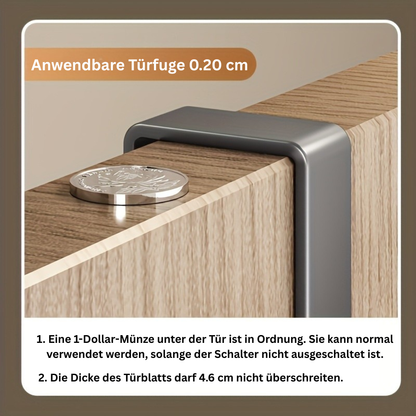 Deurrek met Plank en Haken voor Jassen, Tassen en Accessoires
