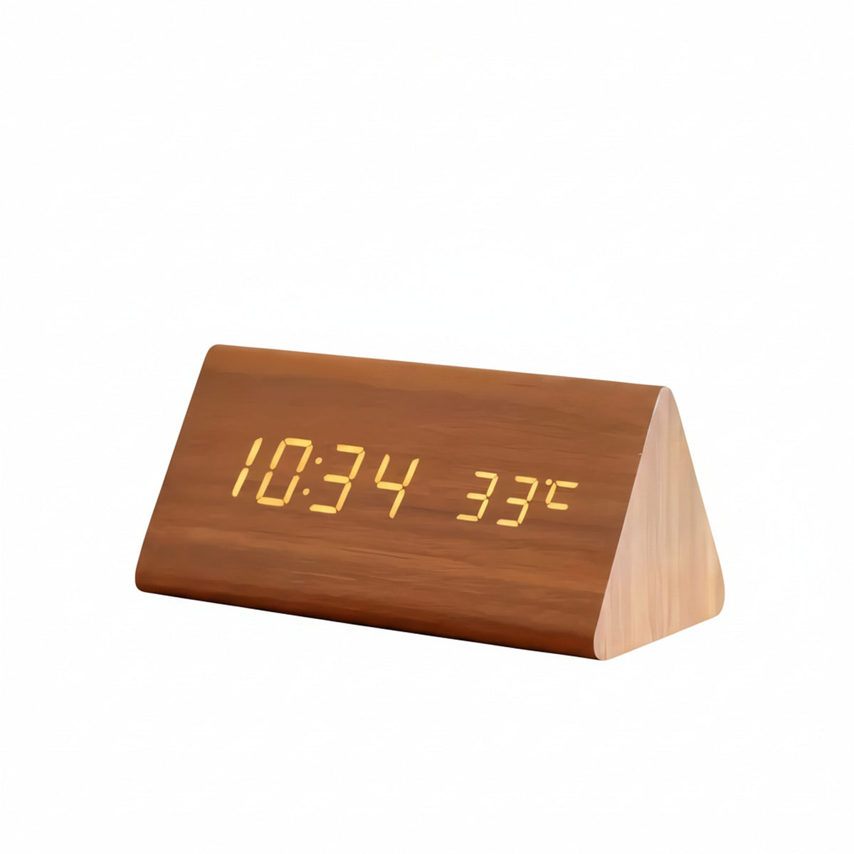 Digitale LED Wekker met Temperatuurweergave en Stembesturing
