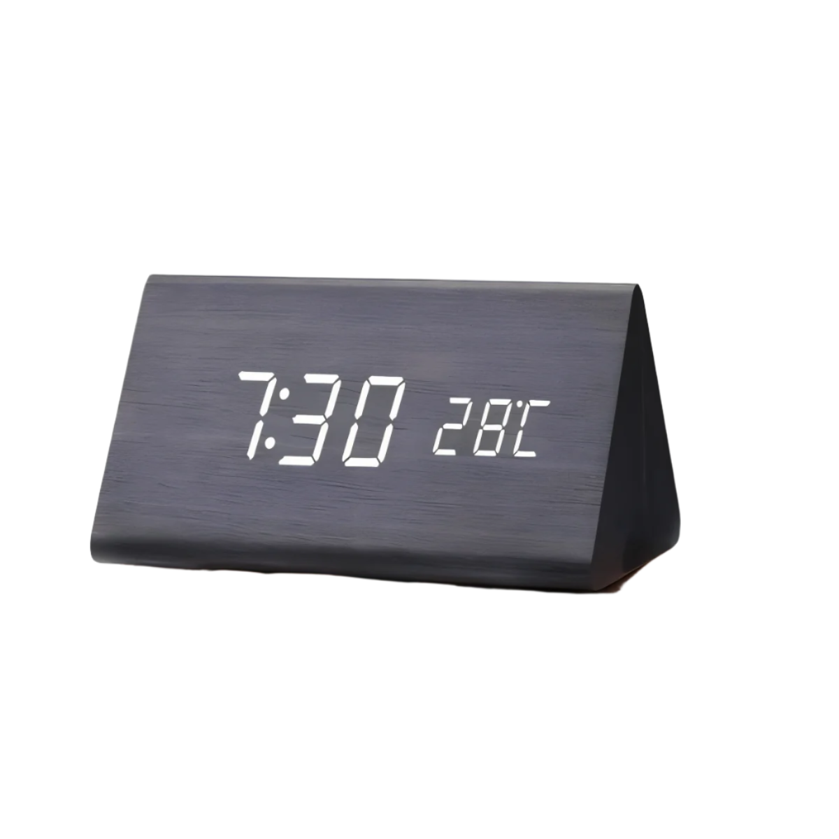 Digitale LED Wekker met Temperatuurweergave en Stembesturing