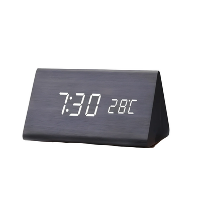 Digitale LED Wekker met Temperatuurweergave en Stembesturing