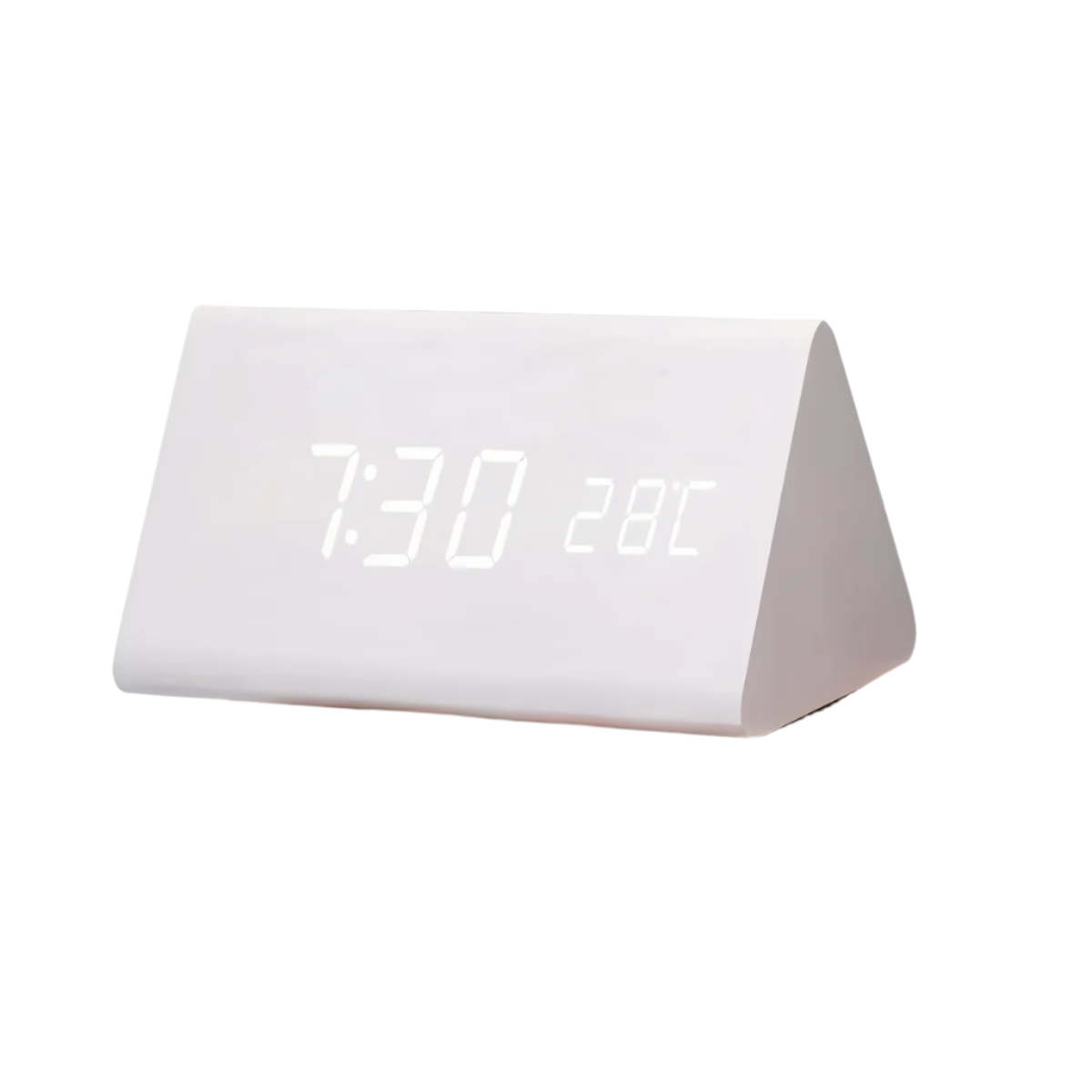 Digitale LED Wekker met Temperatuurweergave en Stembesturing