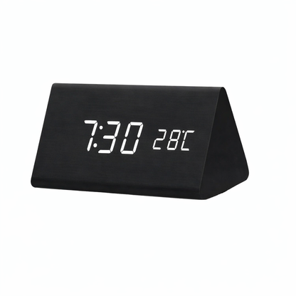 Digitale LED Wekker met Temperatuurweergave en Stembesturing