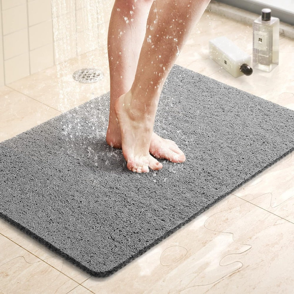 Douchemat Antislip met Ingebouwd Drainsysteem voor Douche en Bad