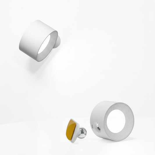 Draadloze Wandlamp Dimbaar met 360° Rotatie en Magnetische Bevestiging