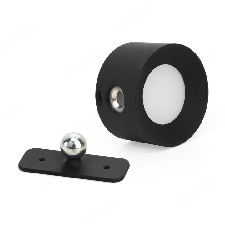 Draadloze Wandlamp Dimbaar met 360° Rotatie en Magnetische Bevestiging