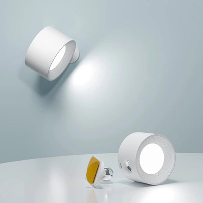 Draadloze Wandlamp Dimbaar met 360° Rotatie en Magnetische Bevestiging