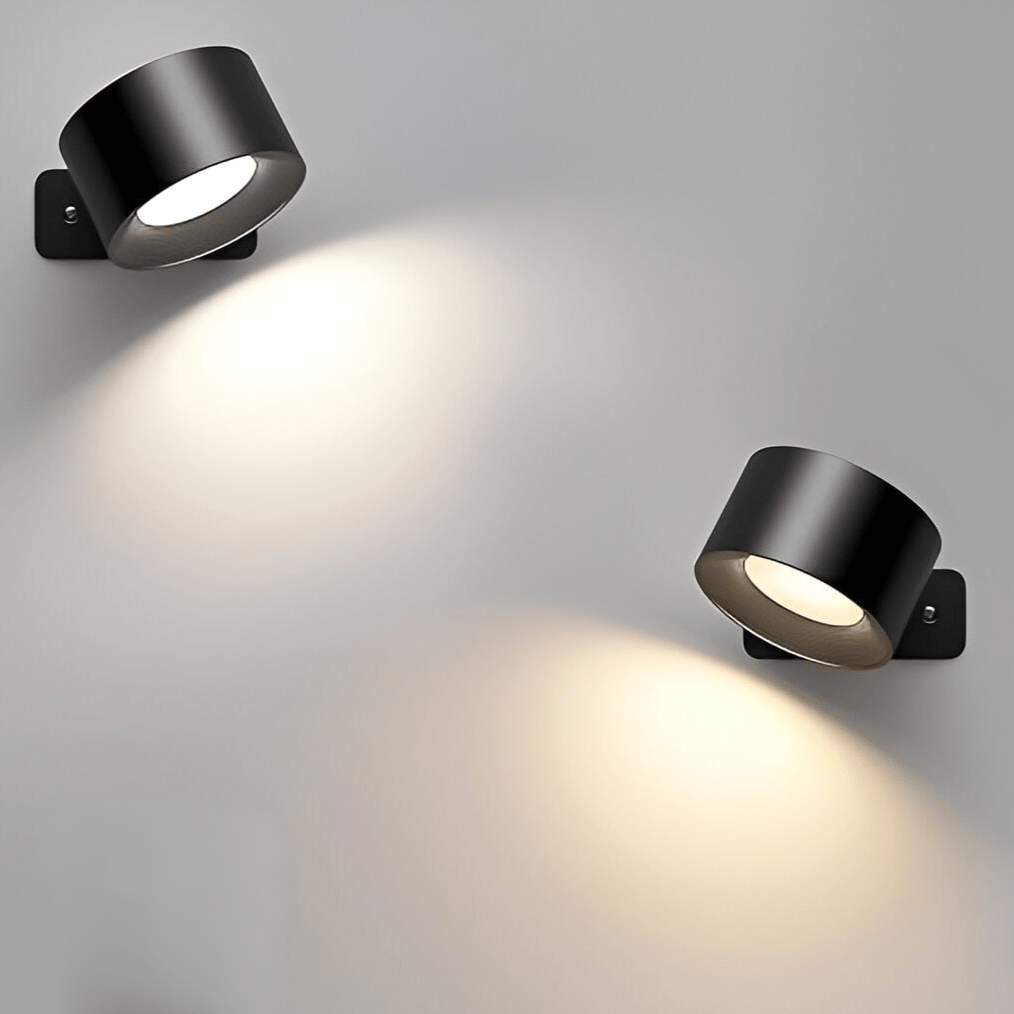 Draadloze Wandlamp Dimbaar met 360° Rotatie en Magnetische Bevestiging