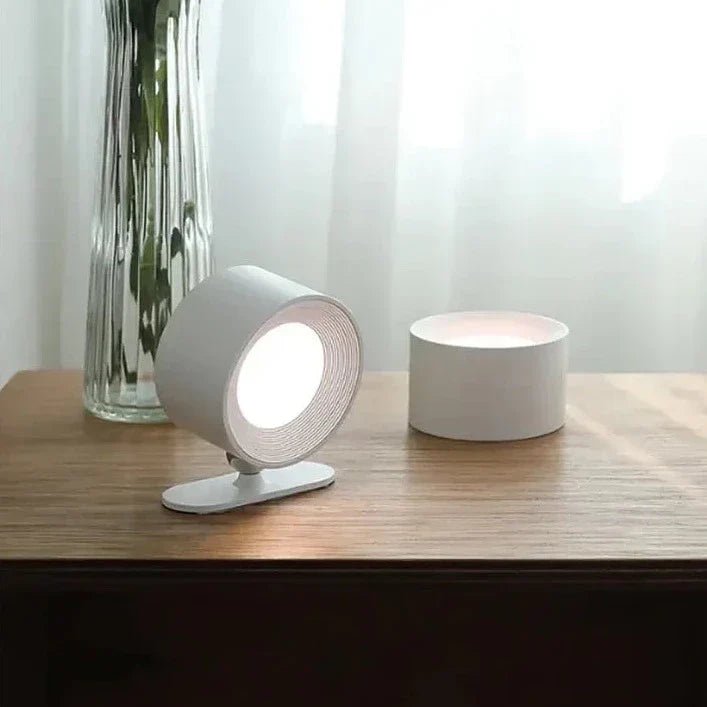 Draadloze Wandlamp Dimbaar met 360° Rotatie en Magnetische Bevestiging