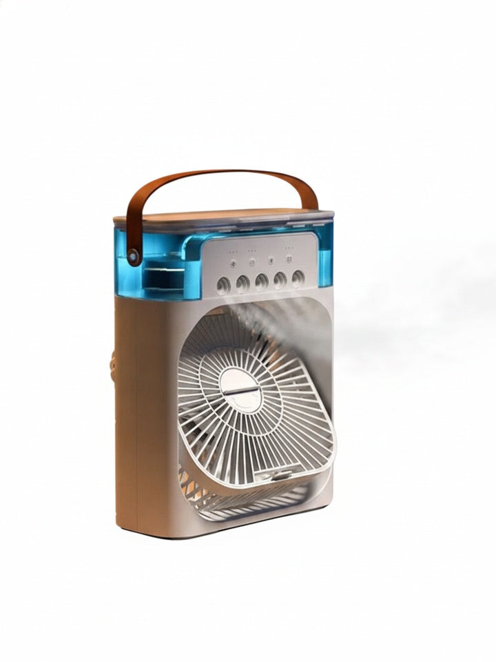 Draagbare Luchtkoeler met Waterreservoir en Mistfunctie voor Bureau en Slaapkamer ##POS:1##