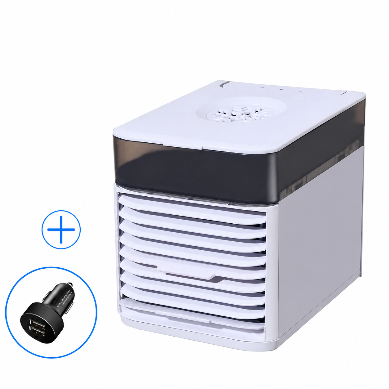 Draagbare Mini Aircooler voor Auto en Thuis met USB Aansluiting