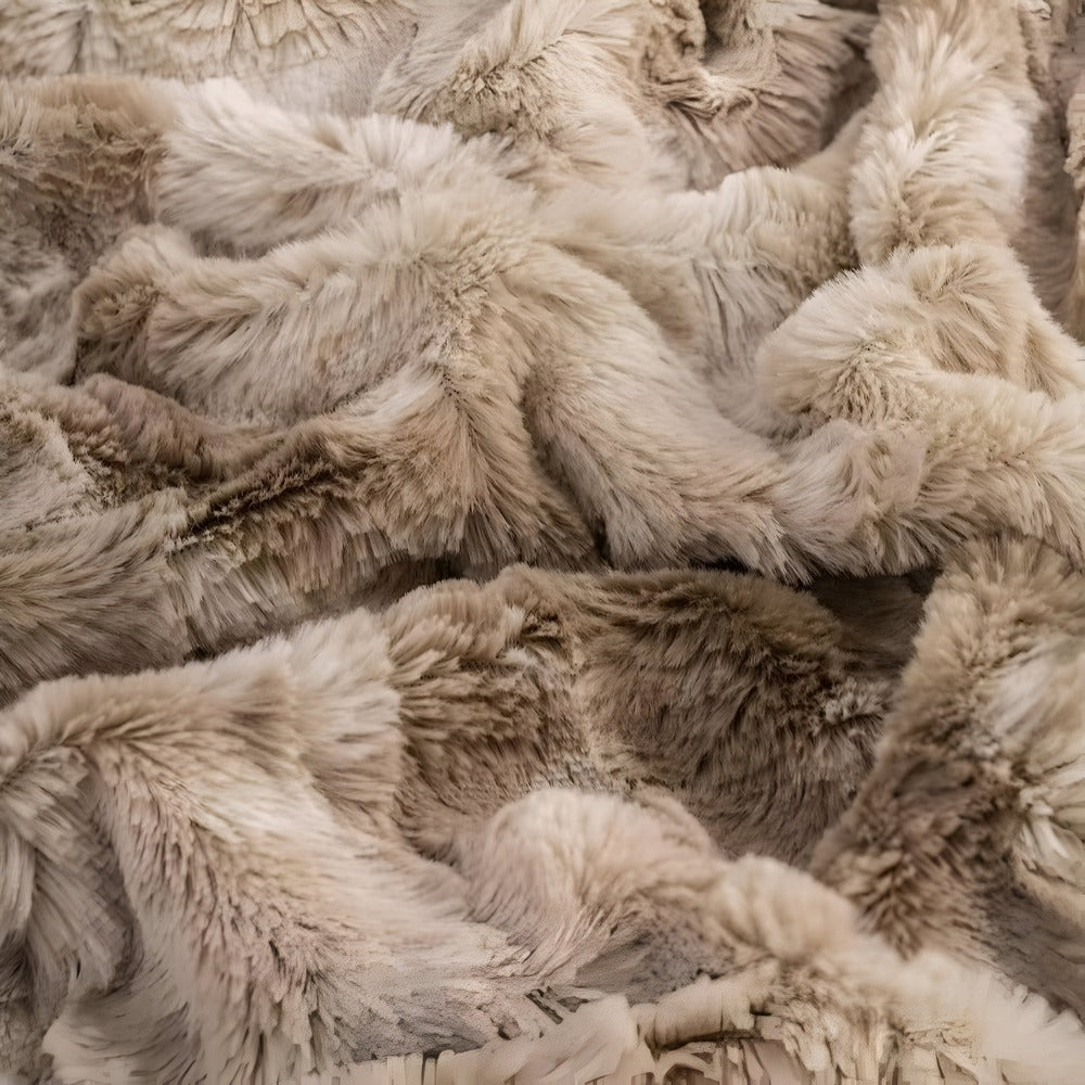 Dubbelzijdige Fleece Plaid met Batikpatroon voor Bank en Bed