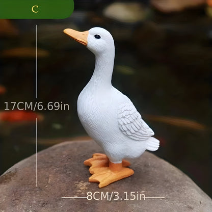 Eend Gans Tuinbeeld Decoratie Figuur voor Tuin en Vijver