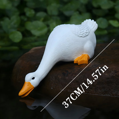 Eend Gans Tuinbeeld Decoratie Figuur voor Tuin en Vijver