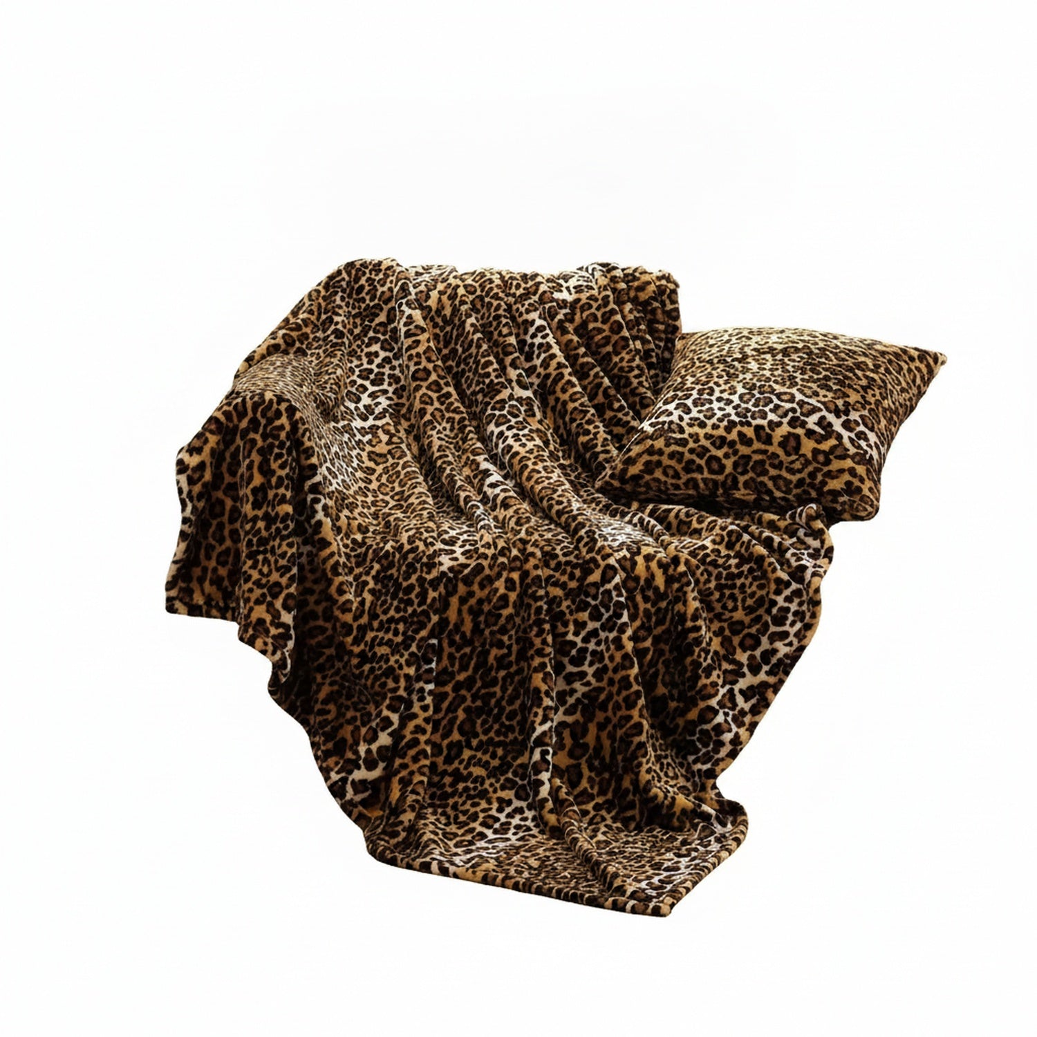 Fleece Plaid met Dierenprint voor Bank en Bed