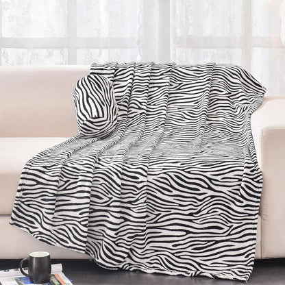 Fleece Plaid met Dierenprint voor Bank en Bed