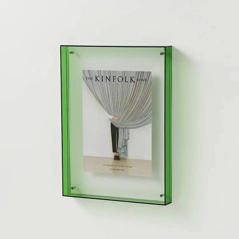 Fotolijst met Gekleurde Acryl Rand voor Foto's en Posters