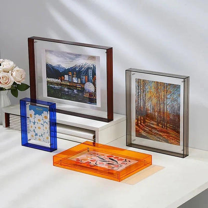 Fotolijst met Gekleurde Acryl Rand voor Foto's en Posters ##POS:17##