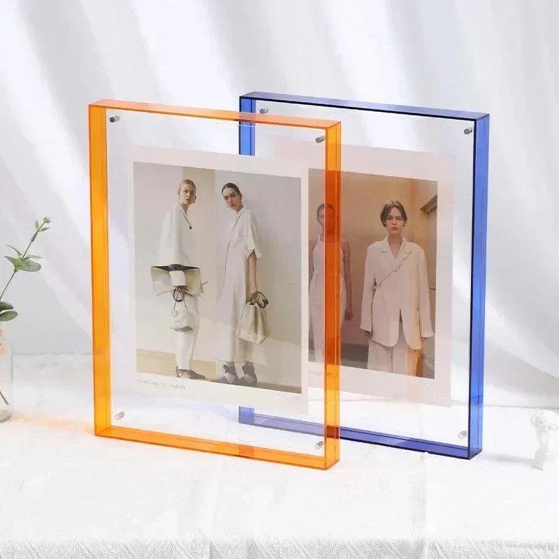 Fotolijst met Gekleurde Acryl Rand voor Foto's en Posters