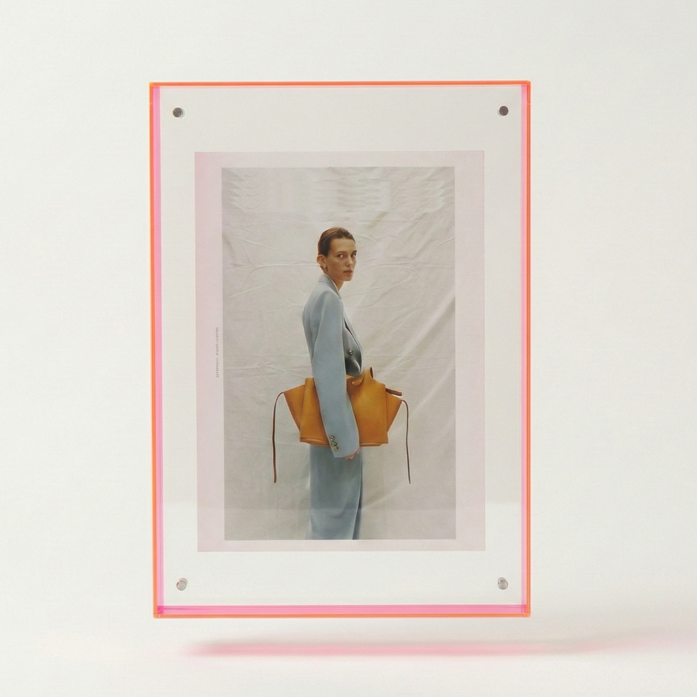 Fotolijst met Gekleurde Acryl Rand voor Foto's en Posters