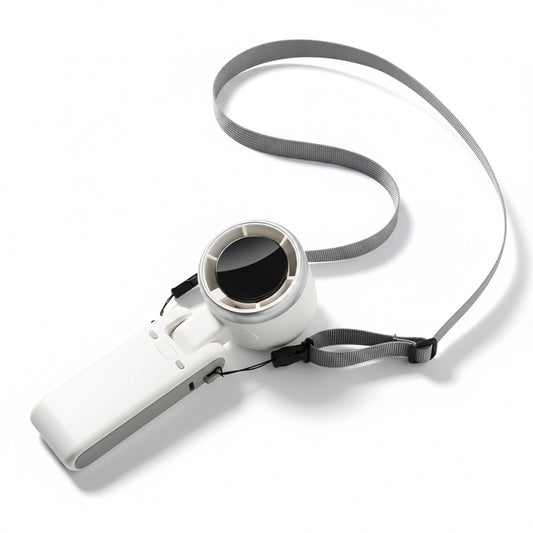 Handventilator Opvouwbaar met Digitaal Display en 3-in-1 Gebruik