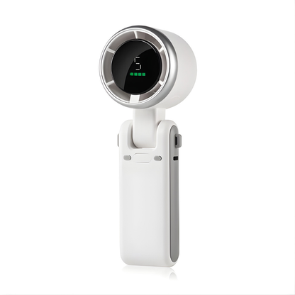Handventilator Opvouwbaar met Digitaal Display en 3-in-1 Gebruik