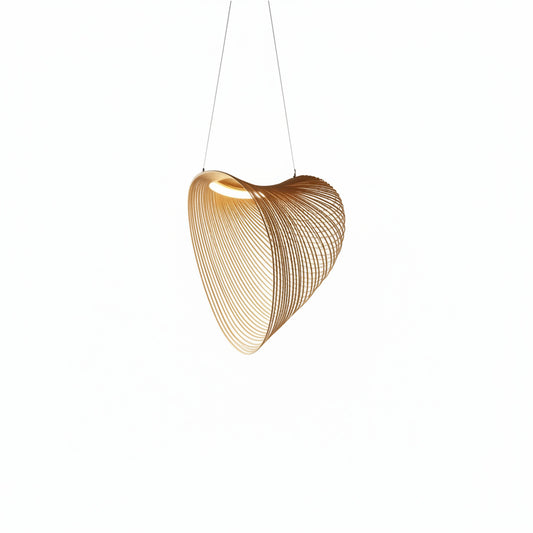 Hanglamp Bohemian met Hartvormige Kap en Afstandsbediening