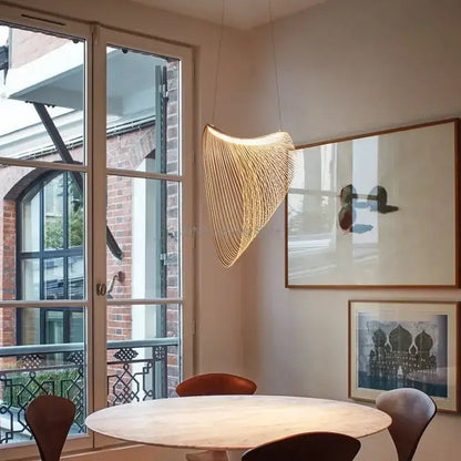 Hanglamp Bohemian met Hartvormige Kap en Afstandsbediening