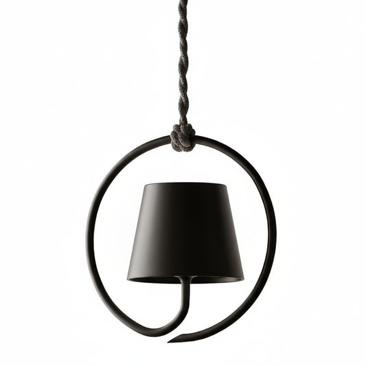 Hanglamp Bohemian met Touwophanging en Touch Dimmer voor Binnen en Buiten